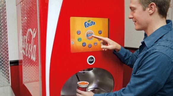 Coca-cola freestyle maching customer co-creation example